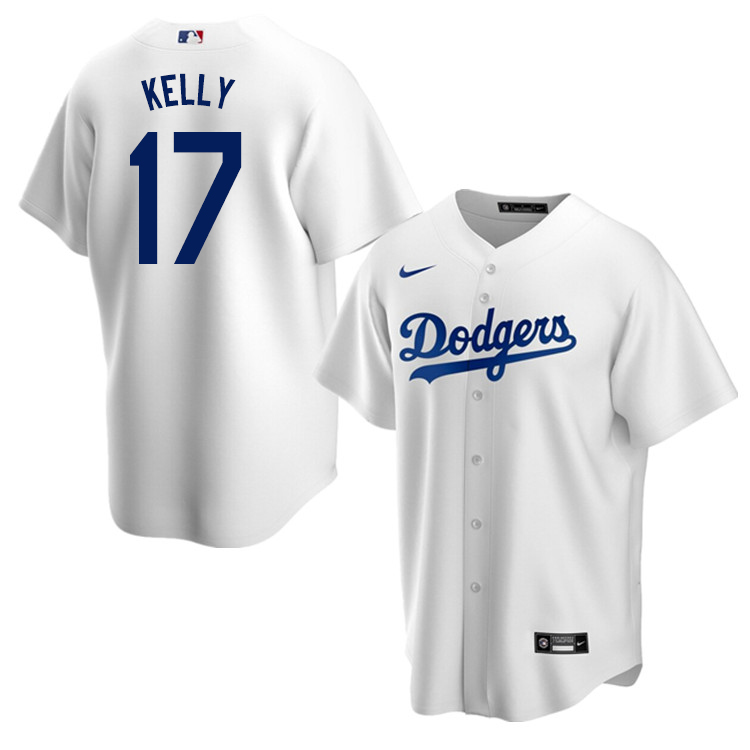 Nike Men #17 Joe Kelly Los Angeles Dodgers Baseball Jerseys Sale-White
